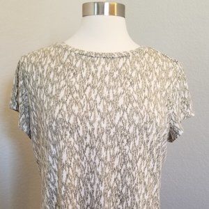 Liz Claiborne Short Sleeve Tee Shirt Top Blouse